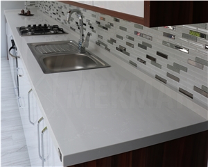 Idea Quartz Kitchen Countertop, Island Top