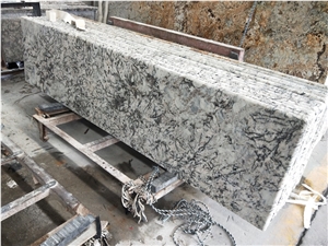 Crystal White Granite Prefabrication Countertop