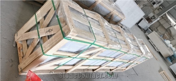 Crystal White Granite Prefabrication Countertop