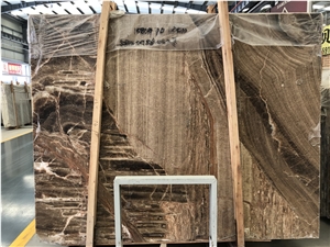 China Golden Brown Classic Onyx Covering Slabs