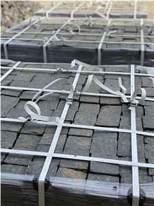 Black Basalt Paving Cubes