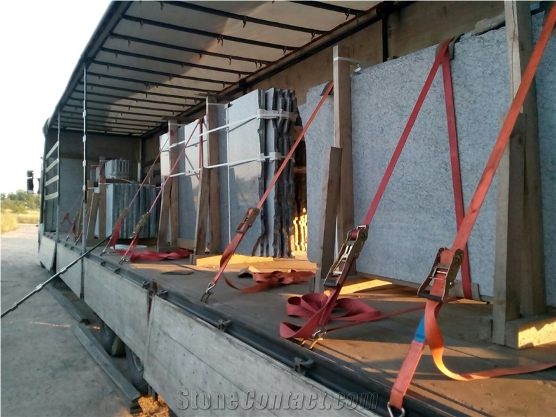Grey Ukraine Granite Slabs