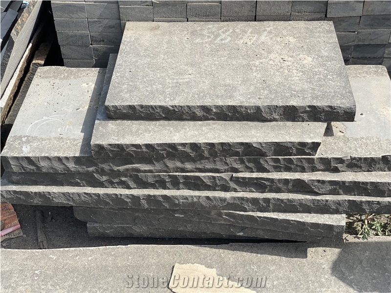 Top Flamed Basalt Landscaping Stones, Pavers