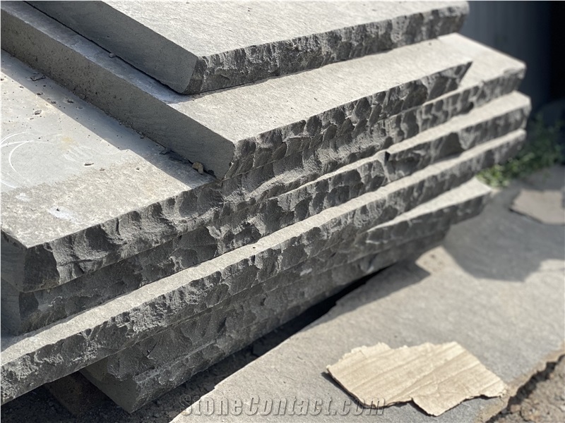 Top Flamed Basalt Landscaping Stones, Pavers