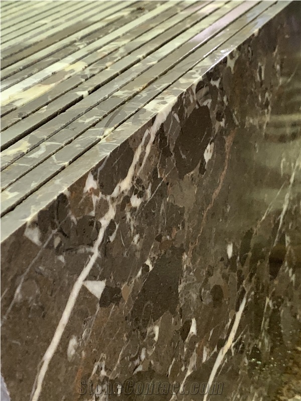 Bubble Gray Marble Slabs