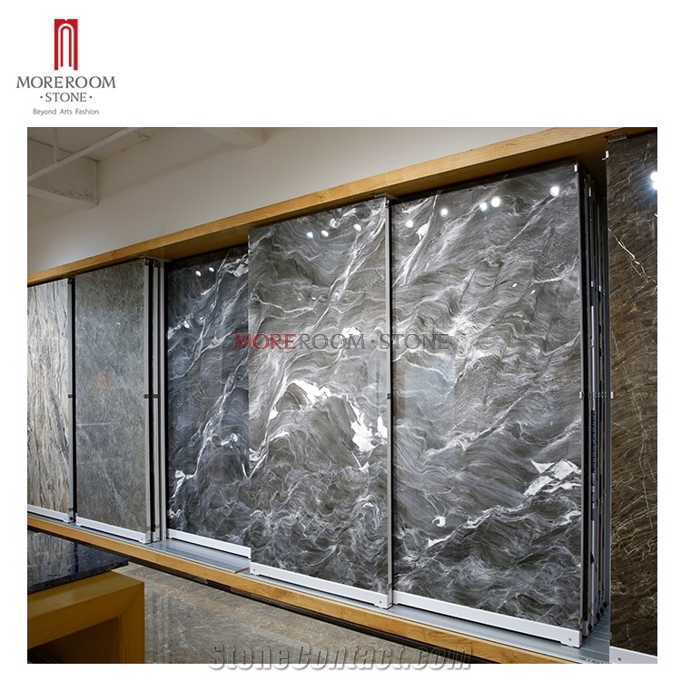 Big Size China Style Black Marble Kitchen Countertop