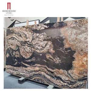 Black Galaxy marble Stone Tile for Kitchen Countertop