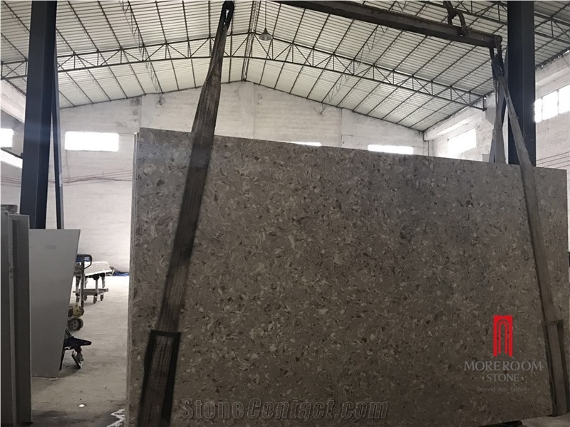 Custom Engineered Quartz Stone Table Top