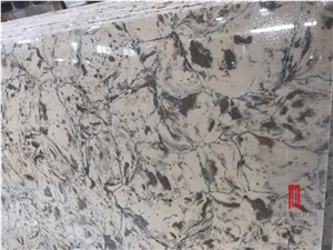 Custom Engineered Quartz Stone Table Top