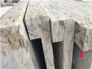 Custom Engineered Quartz Stone Table Top