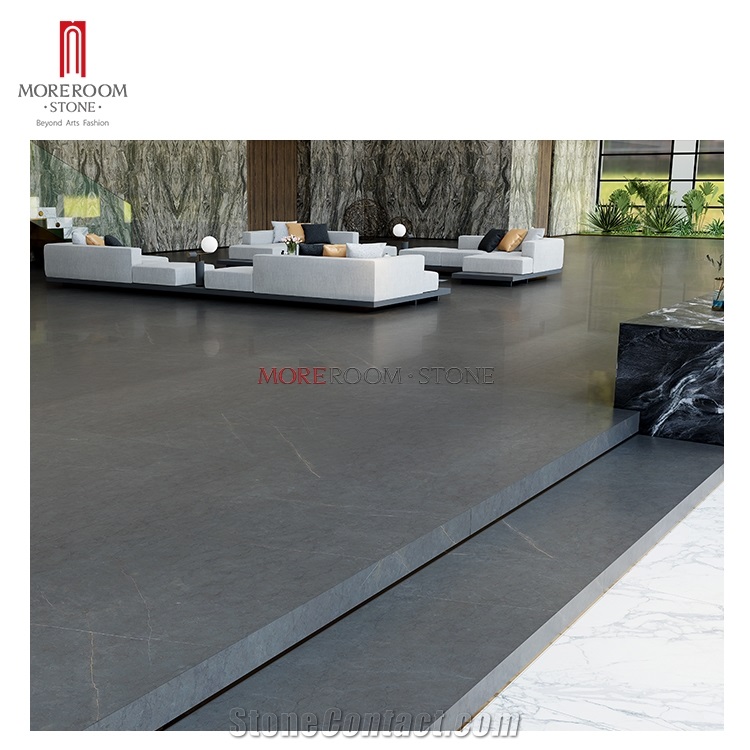 Grey Large Size Sintered Stone Kitchen Countertops