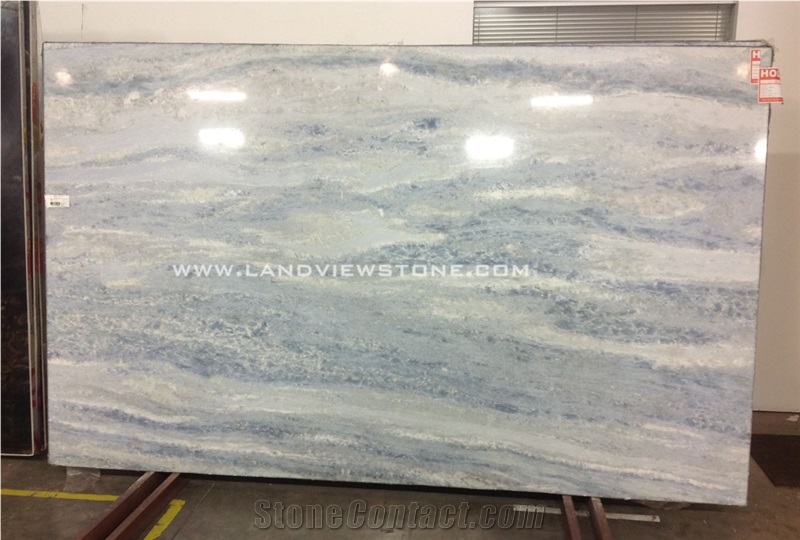 Calcite Blue Extra Marble for Kichen and Vanity Countertops