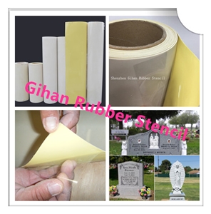 High Quality Stone Patch Sandblast Stencil