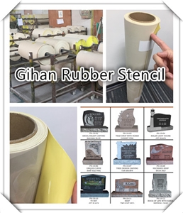High Quality Stone Patch Sandblast Stencil
