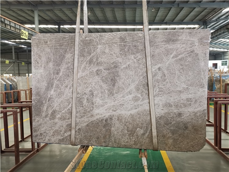 Turkey Grey Marble Slab Flooring Tile