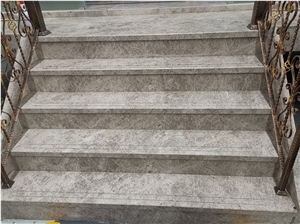 Turkey Grey Marble Slab Flooring Tile