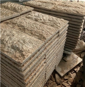 Customised Size Yellow Golden Granite Polished Tile Slab