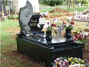 French Style Granite Monument Tombstone Headstone
