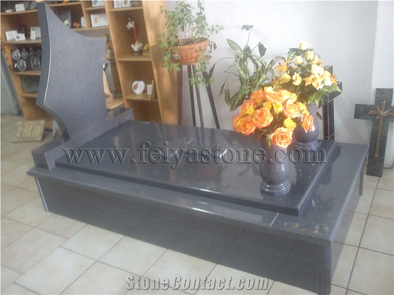 French Style Granite Monument Tombstone Headstone