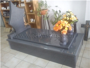 French Style Granite Monument Tombstone Headstone