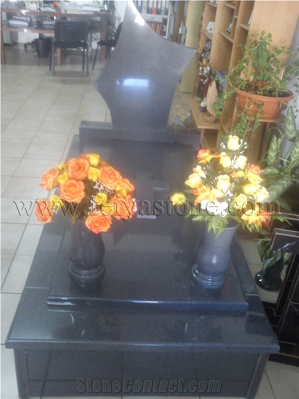 French Style Granite Monument Tombstone Headstone