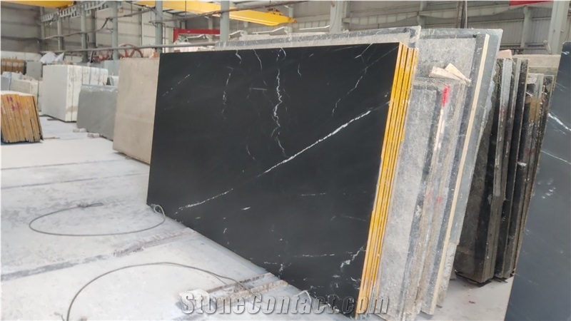 Marine Black Soapstone Slabs