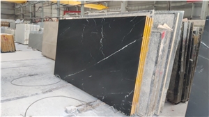 Marine Black Soapstone Slabs