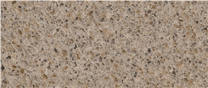 Brown Monochrome Quartz Slabs Quartz Tiles