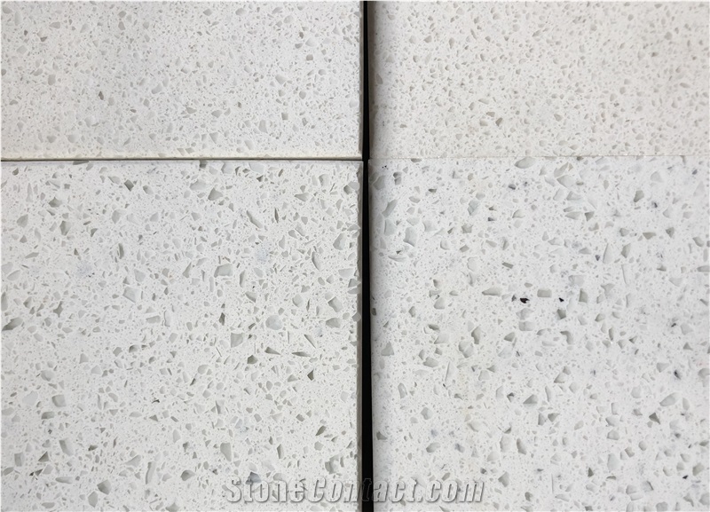 Crystal Golden Dark Yellow Color Quartz Slabs