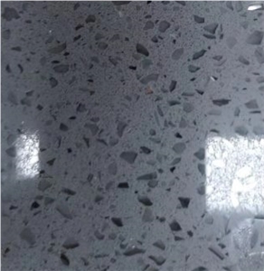 Sparkling Grey Quartz Jumbo Size Slabs