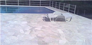 Irregular Flagstones Brazilian Quartzite Pavers