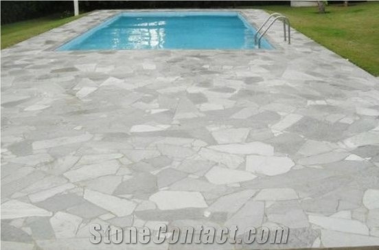 Irregular Flagstones Brazilian Quartzite Pavers