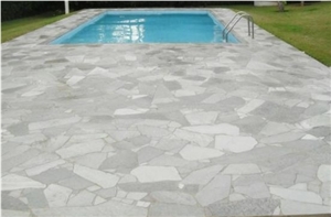 Irregular Flagstones Brazilian Quartzite Pavers