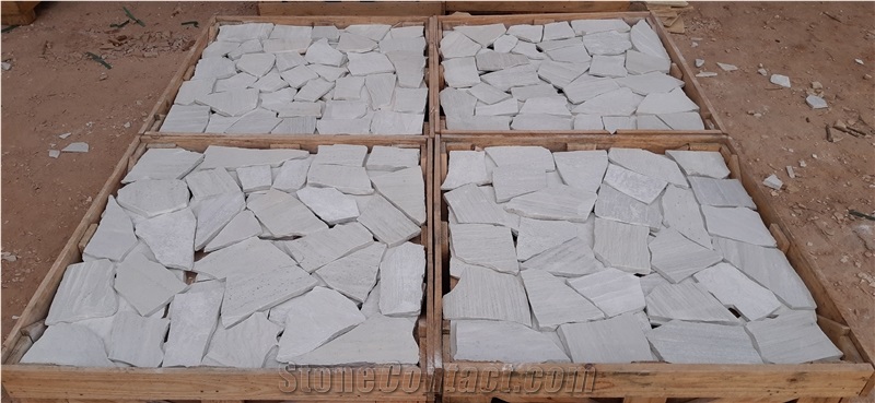 Irregular Flagstones Brazilian Quartzite Pavers