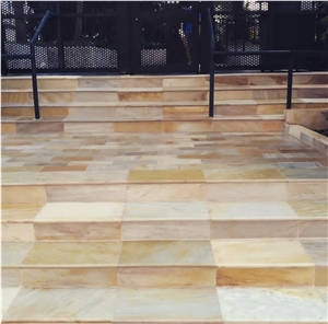 Ladrilho Serrado Quartzite Stones Walkway Pavers, Patio Pavers