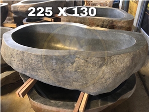 Natural Lava Stone Bathtub