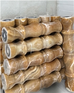 Orange Onyx Balustrades (100 Pure Onyx )