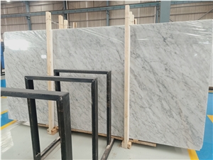 Classy Bianco Carrara White Marble Slabs&Tiles