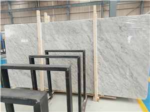 Classy Bianco Carrara White Marble Slabs&Tiles