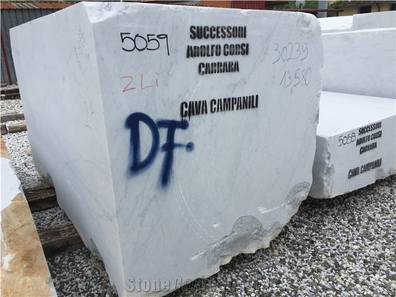 Classy Bianco Carrara White Marble Slabs&Tiles