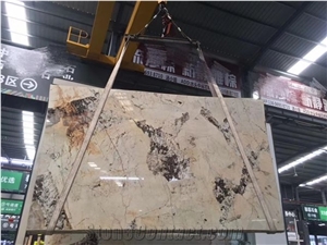 Exotic Yellow Quartzite Slab;Quartzite Kitchen Tile