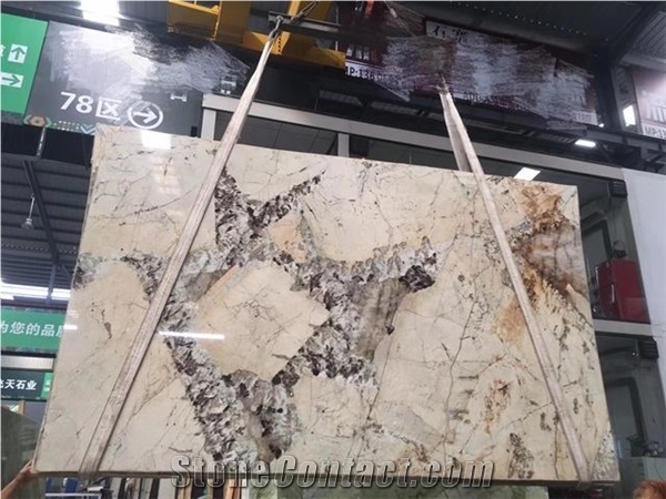 Exotic Yellow Quartzite Slab;Quartzite Kitchen Tile