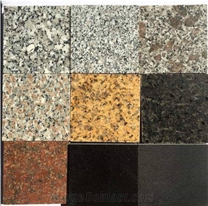 Multiple Color Granite Cube Stone Pavers