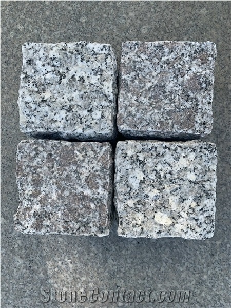 Multiple Color Granite Cube Stone Pavers