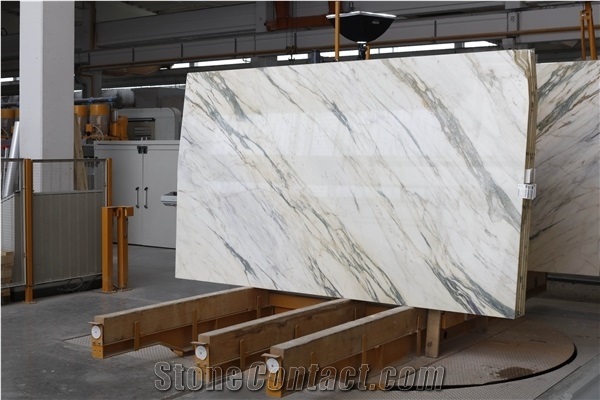 Calacatta Green Marble Slabs