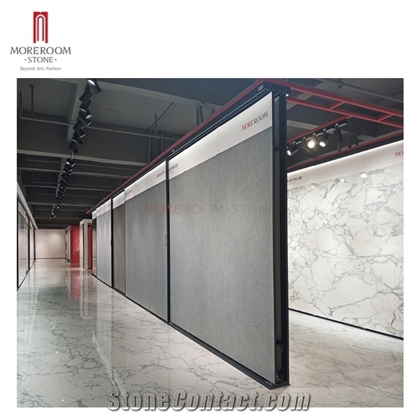 Grey Large Size Sintered Stone Kitchen Countertops