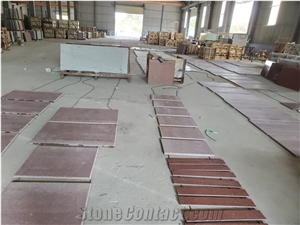 Red Granite Cube Paver Paving Stone