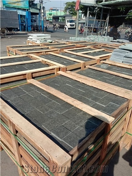 Volcano Cube Basalt Stone Pavers