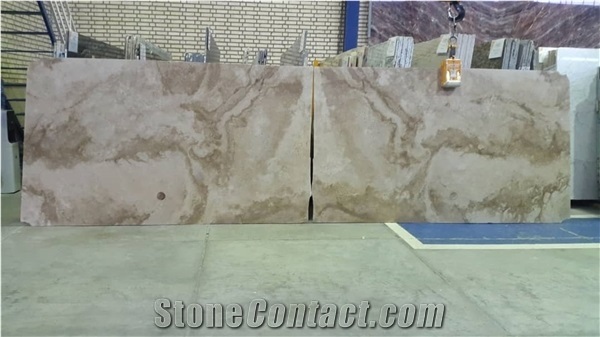 Wavy Travertine Slabs