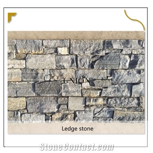 Blue Quartize Stone Cladding Decoration for Outdoor Wall Blue Quartize Stone Cladding Decoration for Outdoor Wall